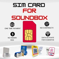 SimCard for Touch n Go Ewallet Soundbox Bank / MAE Soundbox no contract(READY STOCK)
