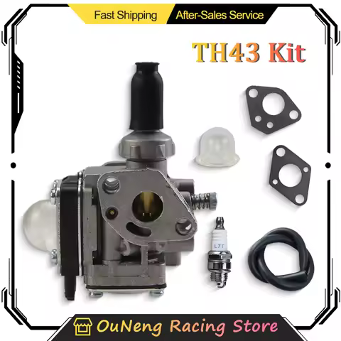 Lawn Mower Carburetor for Kawasaki TH43 TH48 KBH48A TL43 TL33 TL52 TU43 TU52 Brush Cutter Engine