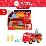 Disney Cars Radiator Springs Race & Rescue Fire Fighting Red & Guido Playset  คาร์ส ชุดรถดับเพลิงเรด