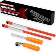 Air Brake Adjustment Tool Kit 4-PCS Set for Heavy Duty Trucks, with Ratcheting Wrenches (5/16" 7/16"