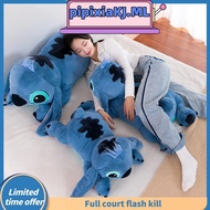 (Ready Stock)45cm 80cm 100cm Big Lying Stitch Plush Toy Lazy Stitch Plushie Stitch Lying plushies Do