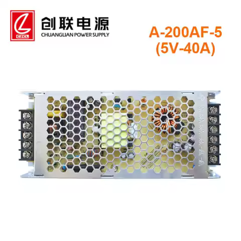 Chuanglian LED Switching Power Supply A-200AF-5 A-300-AB-5 5V 40A 200W 60A 300W Outdoor Indoor LED V