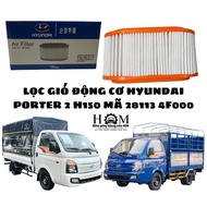 Genuine Hyundai Porter 2 H150 engine air filter – Code 28113-4F000, high quality Korean white paper
