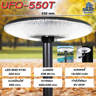 JD-UFO เปลี่ยนได้3สี  Solar light ไฟโซล่าเซลล์ 2000W โคมไฟโซล่าเซล รับประกัน 3ปี หลอดไฟโซล่าเซล ไฟสน