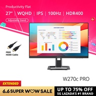 PRISM+ W270c PRO 27" 144Hz Gaming Flat Monitor [2560 x 1440]