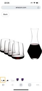 醒酒器 連酒杯套裝 Riedel Cabernet Decanter