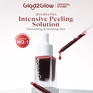 Glad2Glow Aha Bha Pha Serum Intensive Peeling Solution Essence for Brightening & Smoothing,Pore Mini