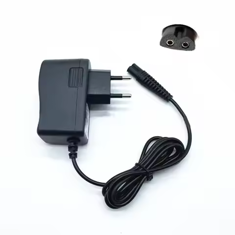 12V 0.4A 2-Prong EU Wall Plug AC Power Adapter Charger for Braun Shavers 5415 5416 5497 5610 5611 56
