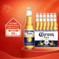 科罗娜（CORONA）啤酒 330ml*12瓶整箱装墨西哥原装进口拉格特级精酿黄啤小麦啤