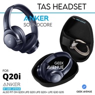 ALUNA Tas Headset Anker Soundcore Q20i Life Q20 Q20+ Q30 Q35 Headphone
