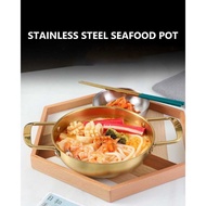 Korean ramyun pot 26 cm gold noodle pot stainless steel stainless steel