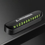 Car Temporary Parking Card Phone Number Card Plate Car Telephone Sticker For Mitsubishi Xpander Trit