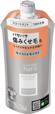 花王 Essential flat 保濕柔順護髮素 補充包 340ml