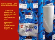 Kain Keras Interlining Fislin Pislin Vislin Lem 1500F tangerine