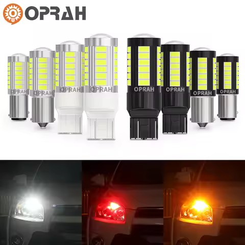 1Piece 12V 24V Car LED Light 1156 BA15S P21W BAU15S PY21W CANBUS 1157 BAY15D PY21W T20 7440 W21W 315