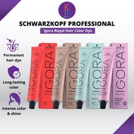 OKIE Schwarzkopf Igora Royal Color - 60ml Hair Dye Hair Colour Pewarna Rambut