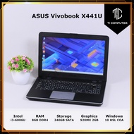 ASUS Vivobook X441U Intel i3-6006U 8GB DDR4 RAM 240GB SATA SSD 920MX 2GB GPU Refurbished Laptop Note