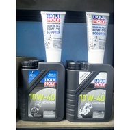 Liqui Moly 10w 40 / 10w 40 scooter Mb engine oil & Liqui Moly Gear Oil for xmax, forza, nvx, nmax, a