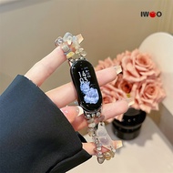 Braided Bracelet Strap For Xiaomi/mi band 10/mi band 9/band 8/nfc Ladies Strap