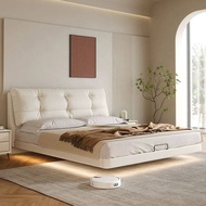 HOMIE LIFE floating เตียงนอน 6 ฟุต leather ฐานเตียง bedroom เตียงมินิมอล H15