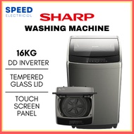 [SABAH ONLY] SHARP WASHING MACHINE 16KG DD INVERTER ESY1619 洗衣机 LARGE CAPACITY WASHER MESIN BASUH BE