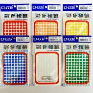 [LONGDER LONGDER] Color Label Sticker 8mm/Small Sticker/Round Label/Dot Label/Mark/Classification/Of