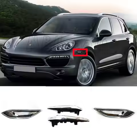 L&R Fit 11-18 Porsche Cayenne 92A 958 958.2 Base Sport S Turbo GTS 3.0L 3.6L 4.8L Lamp Turn Signal F