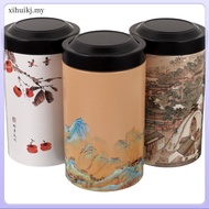 xihuikj Candy Jar Cookie Containers for Gift Giving Jars Biscuit Tin Airtight Large with Vintage Holder Tinplate Canister