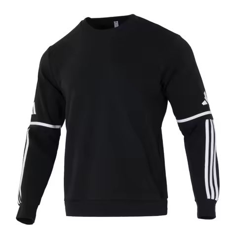 Adidas Men's Sweatshirt Sportswear Trendy Fashion Crew Neck Casual Pullover Comfortable Top Jm3546