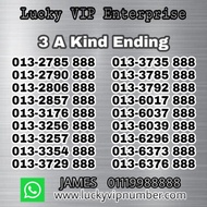 VIP Number, VIP Mobile Phone Number, Silver Number Series 3 A Kind 888, Prepaid Number, Digi, Celcom, Hotlink, XOX,