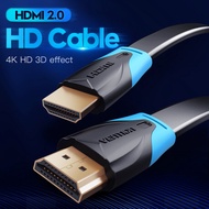 Vention HDMI Cable Flat Design HDMI to HDMI Cable 4K HDMI 2.0 3D 60FPS Cable for Splitter Switch TV 