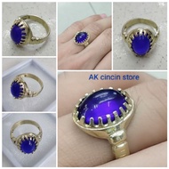 Cincin Batu Delima Asli