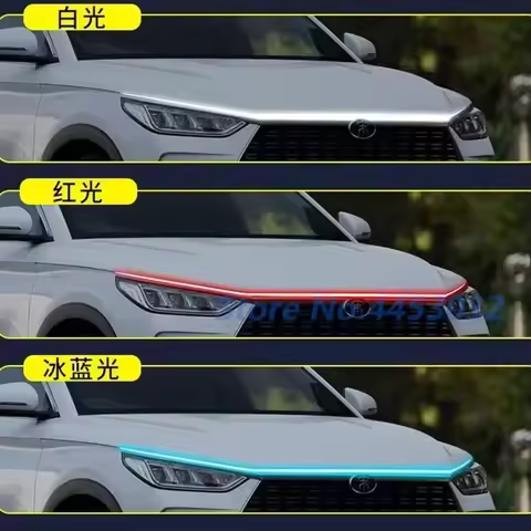 H6 F7 F7X Jolion H2 H3 H9 M6 Dargo Scanning Daytime Running Lamp Accessories 59 inches DRL LED Strip