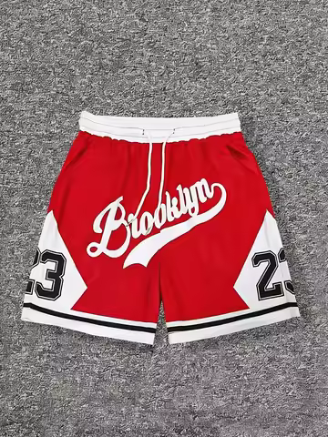 Summer Fashion Men 3D Print Basketball Shorts Y2K Oversized Casual Quick Drying Shorts Suitable for 