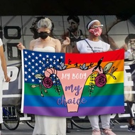 Supply my choice American Female Abortion Flag