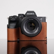 (สินค้าพร้อมส่ง) Mr Stone เคสกล้อง SONY a7IV / A7SIII ( A7M4  / A7S3 ) คสหนังวัวแท้ พรีเมียม โซนี่