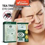 Eye Wipes 20pcs, specially designed for the eye area, eye care cotton pads, eyelid & lash wipes. Tis
