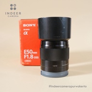 Sony LENS E 50mm f/1.8 OSS SONY LENS Mirror Camera LENS For A6000 A6100 A6300 A6500