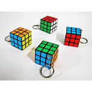 Nostalgic 7~Magic Cube Mini Magic Small (3 * 3) Rubik's Key Ring Educational Toys Smart Development 