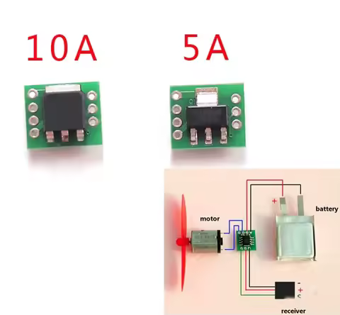 Ultra Light Brushed ESC Single Way 5A / 10A 1S LIPO Electric Speed Control One-Way ESC