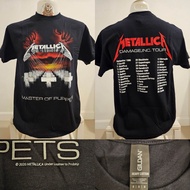🔥 METALLICA เสื้อวง งานลิขสิทธิ์แท้ นำเข้า-UKสินค้ามือ1 ป้ายGildan ของแท้🌍