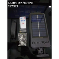 Sunpro IP67 90W - Lampu Jalan Tenaga Surya - Bohlam Led Solar Cell Lampu Outdoor Taman Hemat Energy