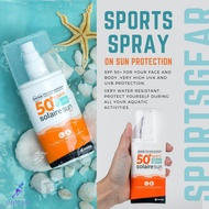 DECATHLON สเปรย์ สเปรย์กันแดด SPF 50+ ขนาด 150 มล. สำหรับเล่นกีฬา ( 150 ml SPF 50+ Sports Spray-On Sun Protection ) Spray Cream ครีมกันแดด