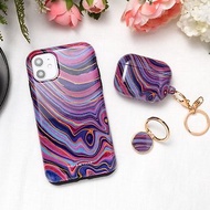 【客製化】紫色流沙 iPhone 15/14/13/12 MagSafe 手機殼