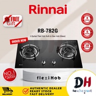 RINNAI RB-782G GAS HOB / TEMPERED GLASS COOKING GAS HOB / BURNER /COOKER GAS