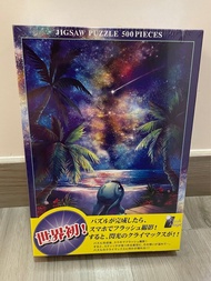 [訂購] 全新日版 閃光燈砌圖 史迪仔Stitch 500塊拼圖 puzzle Disney 迪士尼 星空史迪仔 Tenyo