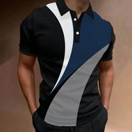 เสื้อโปโลผู้ชายลายบล็อคสีเพิ่ม เสื้อโปโลผู้ชายแบบเป็นกันเอง เสื้อโปโลผู้ชายด้วยผ้า เสื้อโปโลผู้ชายมี