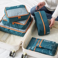 One Piece Set Travel Clothing 7 Storage Bag Luggage CG452 Portable Organizer Bag Storage Bag LKWU