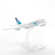 MÔ HÌNH MÁY BAY B747 AIR NEW ZEALAND EVERFLY 16CM