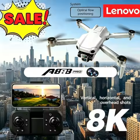 Lenovo A888 Pro 4K 5G WIFI 8K Drone Professional Dual Camera Remote Control Avoidance Quadcopter wit